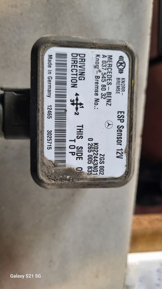 Knorr-Bremse AIR DRYER Mercedes-Benz ACTROS MP4 - Valvola freno per Camion: foto 5 Knorr-Bremse AIR DRYER Mercedes-Benz ACTROS MP4 - Valvola freno per Camion: foto 5