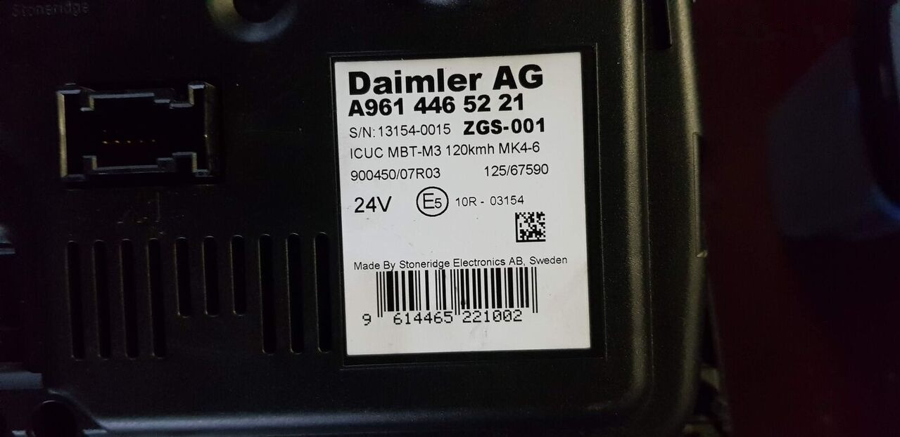 MERCEDES-BENZ INSTRUMENT PANEL ACTROS ATEGO EURO 6 - Cruscotto per Camion: foto 4 MERCEDES-BENZ INSTRUMENT PANEL ACTROS ATEGO EURO 6 - Cruscotto per Camion: foto 4