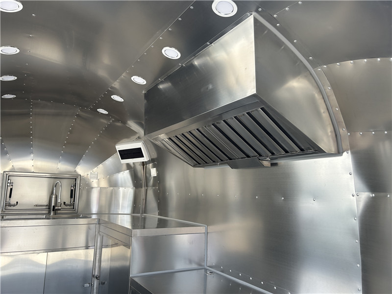 Rimorchio autonegozio nuovo BBQ Burger Food Truck  Pizza Food Trailer: foto 11