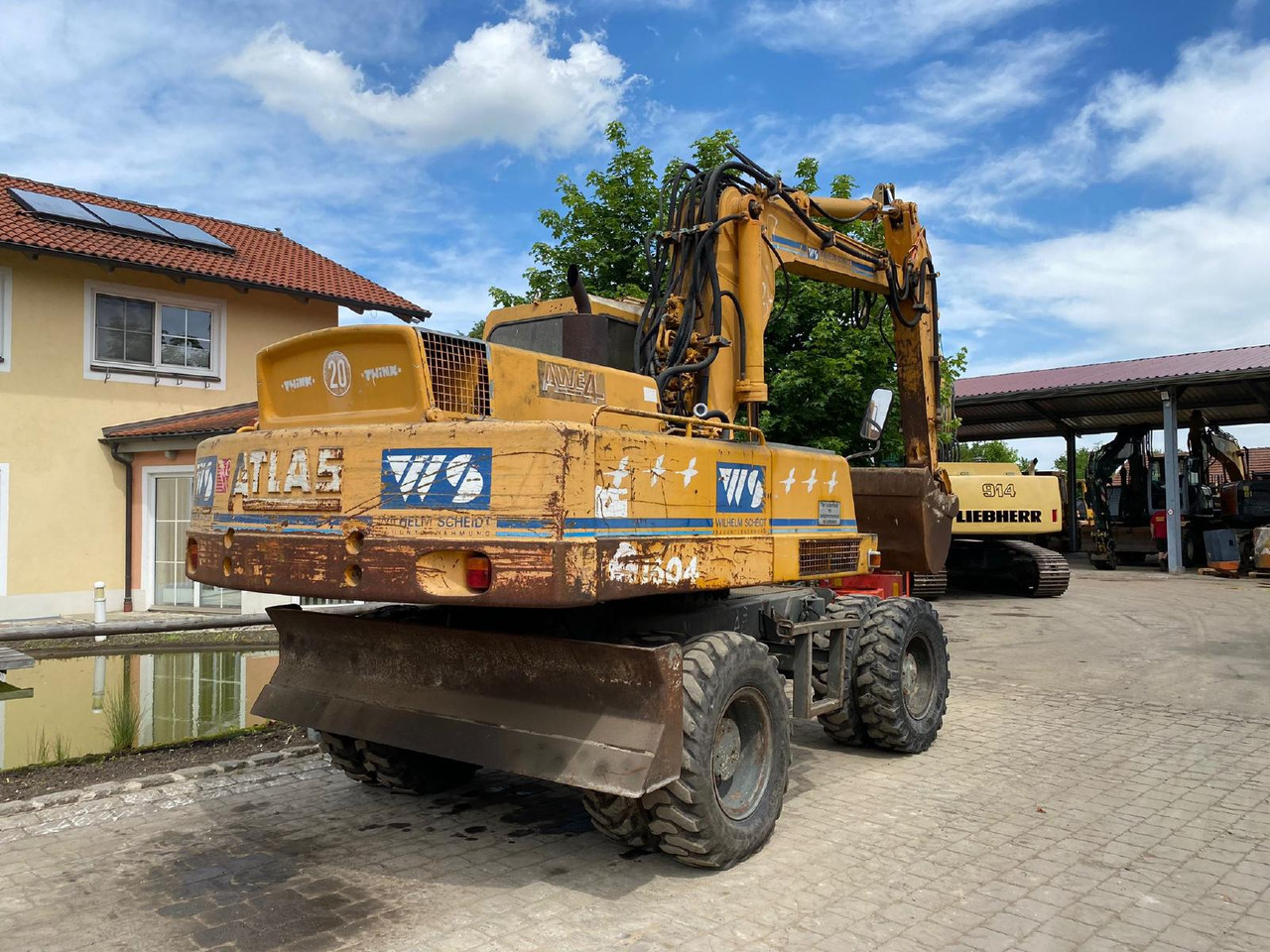 Atlas AB 1604 - Escavatore gommato: foto 4 Atlas AB 1604 - Escavatore gommato: foto 4