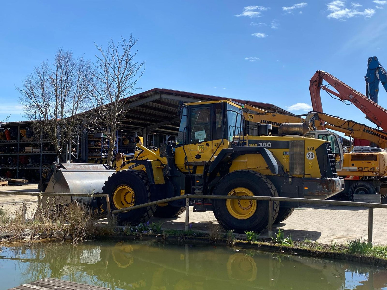 Pala gommata Komatsu WA 380: foto 7