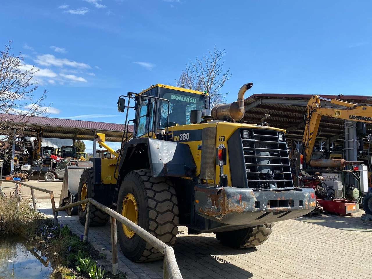 Pala gommata Komatsu WA 380: foto 6