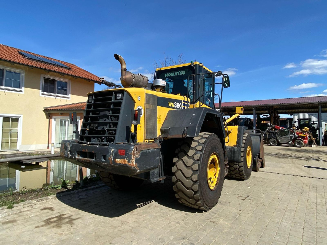 Pala gommata Komatsu WA 380: foto 8