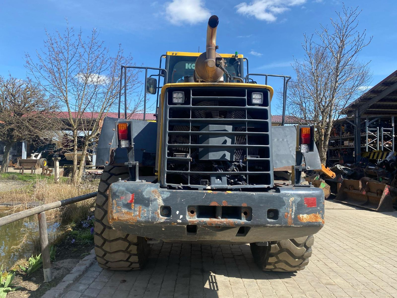 Pala gommata Komatsu WA 380: foto 11