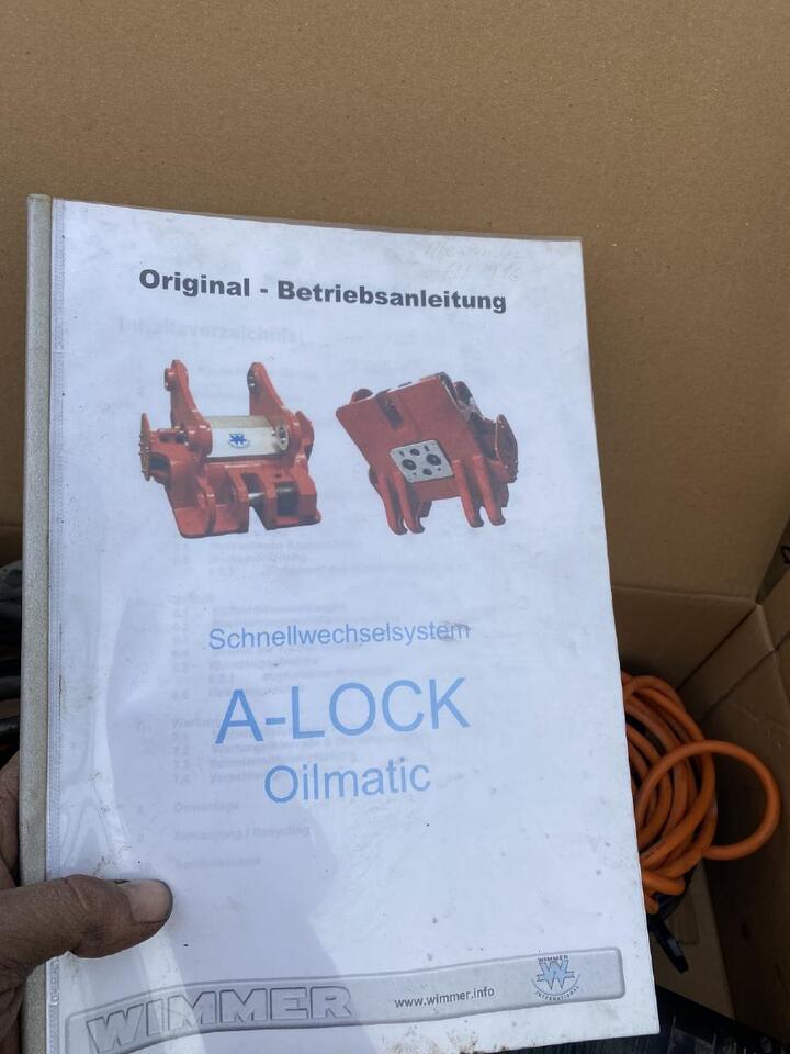 Wimmer A Lock 3 - Attacco rapido per Macchina da cantiere: foto 5 Wimmer A Lock 3 - Attacco rapido per Macchina da cantiere: foto 5