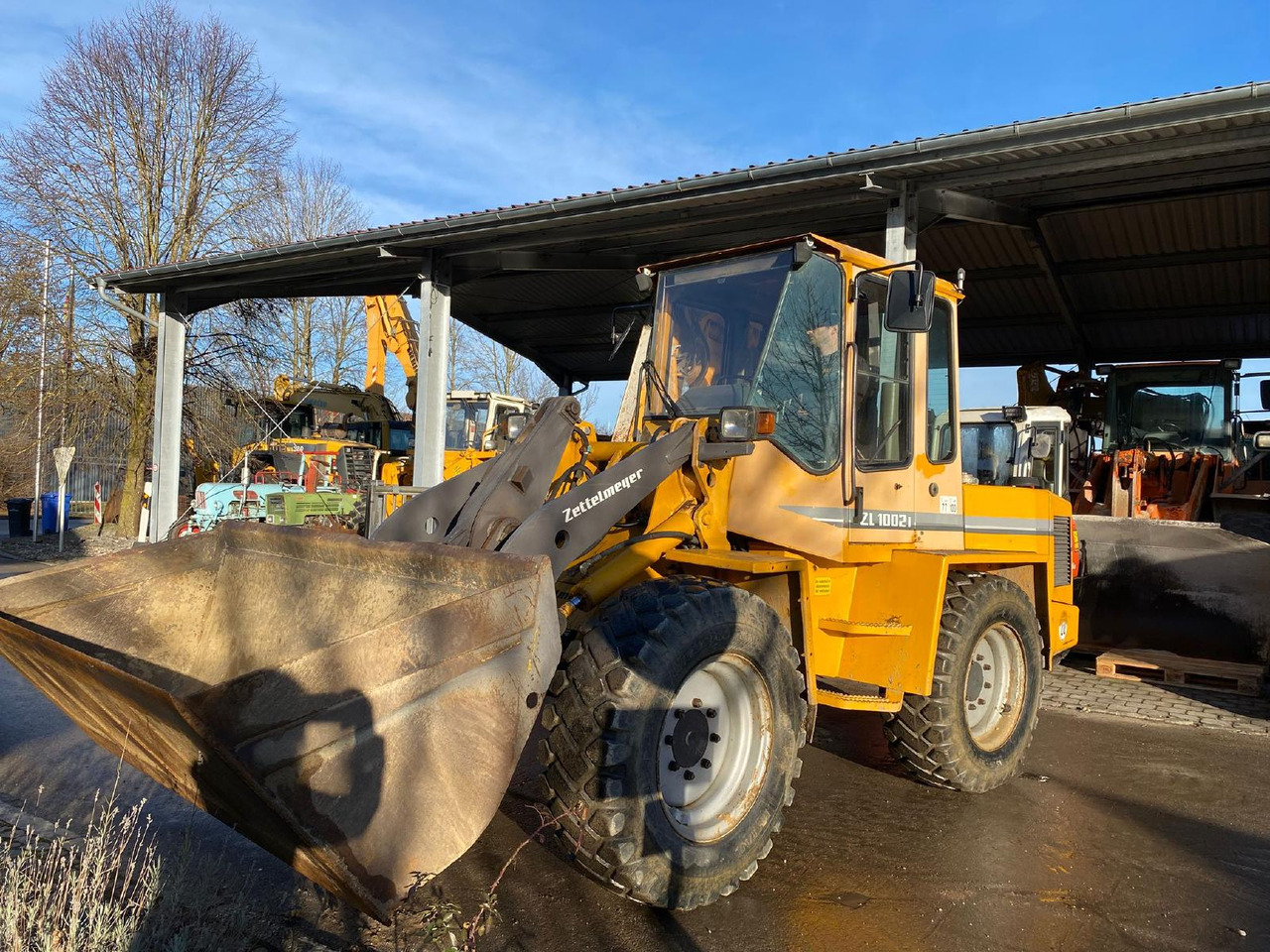 Zettelmeyer ZL 1002 - Pala gommata: foto 4 Zettelmeyer ZL 1002 - Pala gommata: foto 4