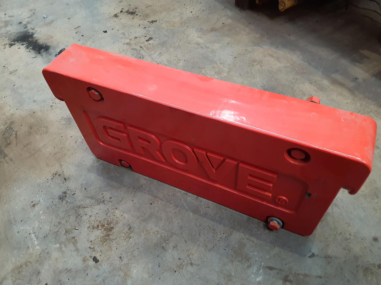 Grove GMK 5130-2 compensating weight 1 ton - Contrappeso per Autogru: foto 1 Grove GMK 5130-2 compensating weight 1 ton - Contrappeso per Autogru: foto 1