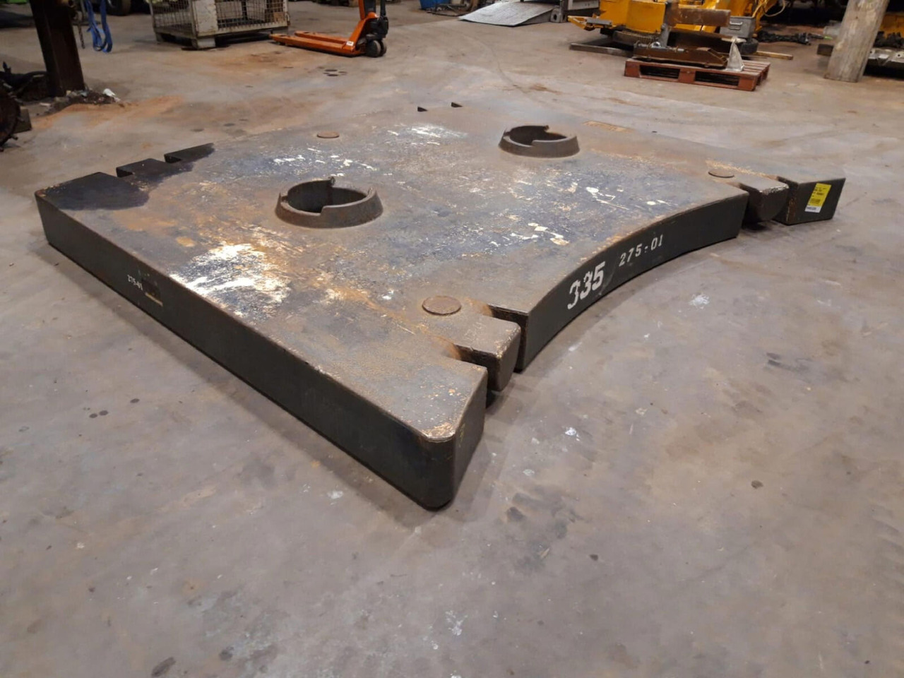 Grove GMK 5220 10 ton counterweight 10,0 ton - Contrappeso per Autogru: foto 3 Grove GMK 5220 10 ton counterweight 10,0 ton - Contrappeso per Autogru: foto 3