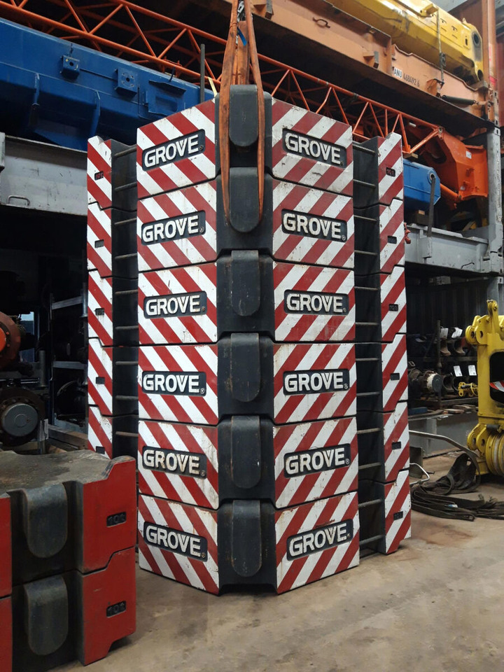 Grove GMK 6400 counterweight 10 ton - Contrappeso per Autogru: foto 5 Grove GMK 6400 counterweight 10 ton - Contrappeso per Autogru: foto 5