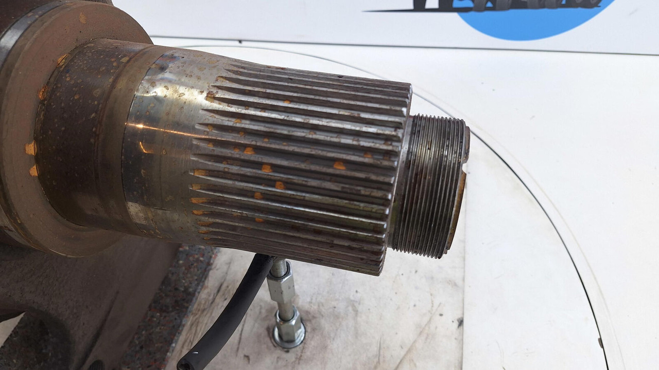 Fuso a snodo per Autogru Liebherr LTM 1030 Steering knuckle axle 1: foto 9