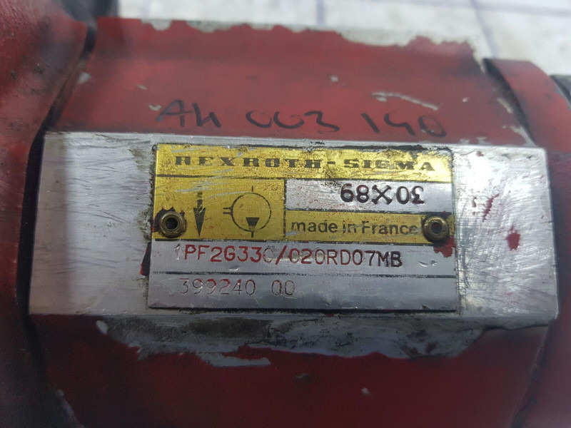Rexroth Rexroth sigma Gear pump - Pompa idraulica per Gru: foto 5 Rexroth Rexroth sigma Gear pump - Pompa idraulica per Gru: foto 5