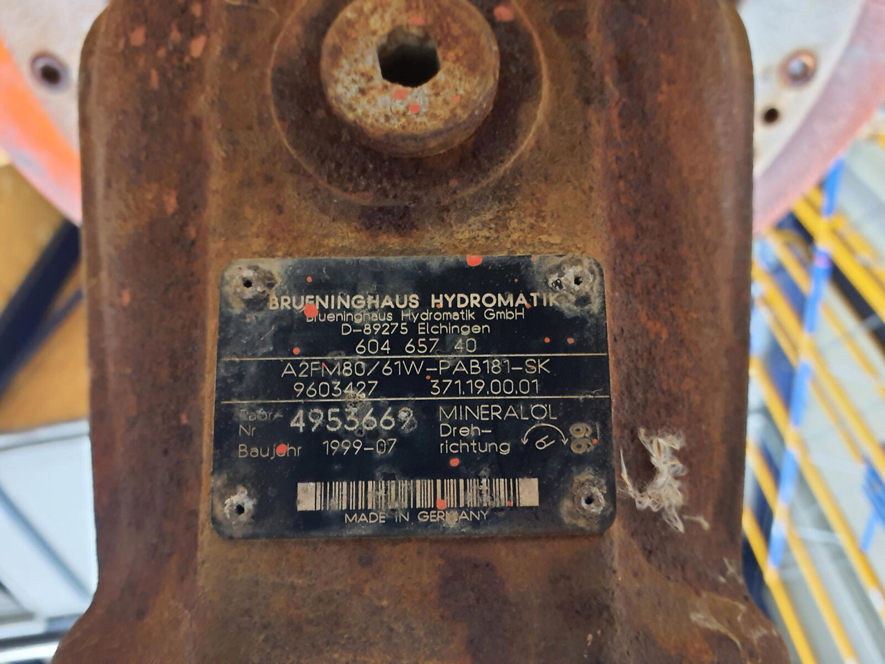 Terex AC 205 winch 1 assy - Verricello per Autogru: foto 5 Terex AC 205 winch 1 assy - Verricello per Autogru: foto 5