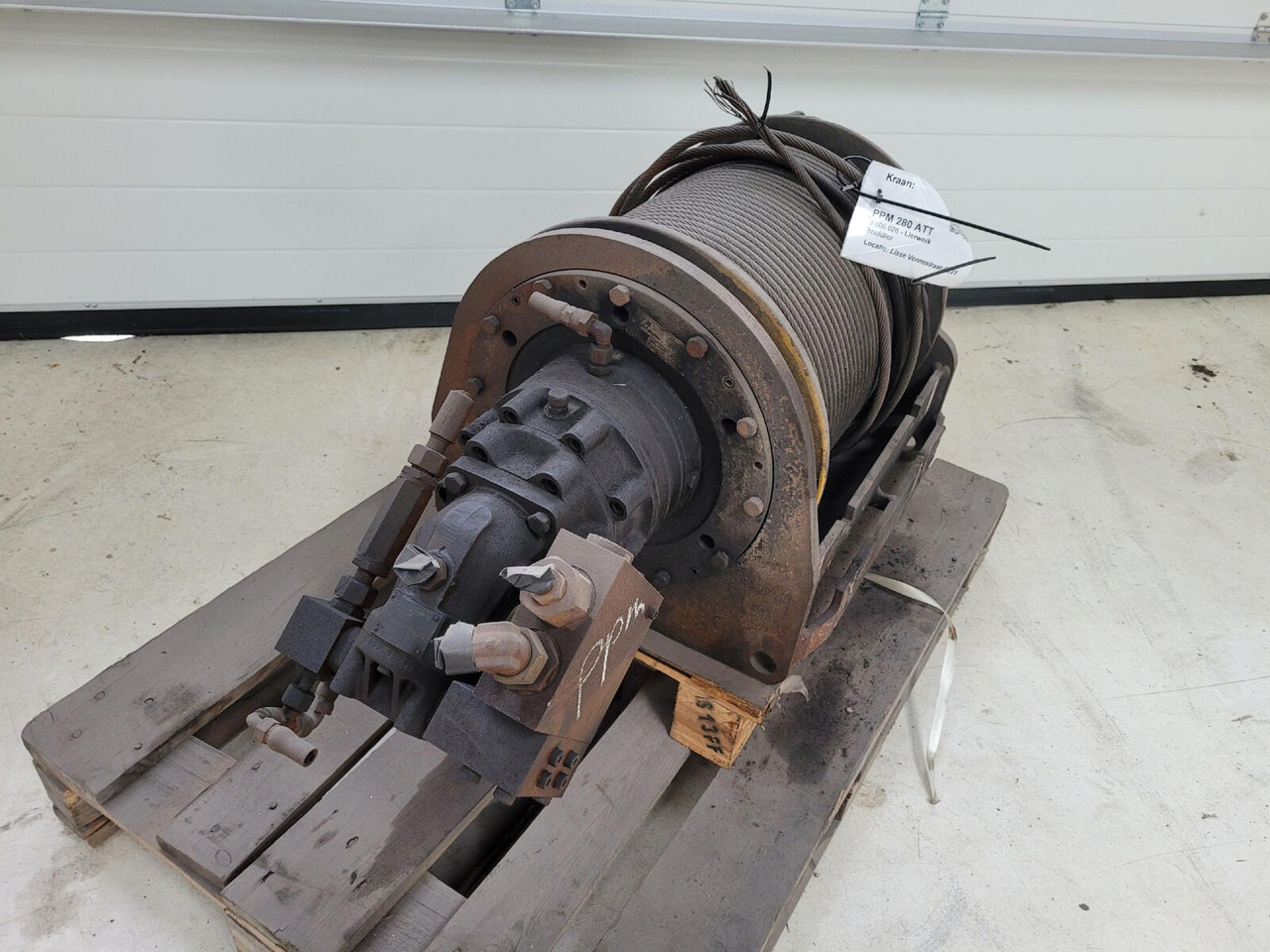 Terex PPM 280 ATT winch - Verricello per Autogru: foto 1 Terex PPM 280 ATT winch - Verricello per Autogru: foto 1