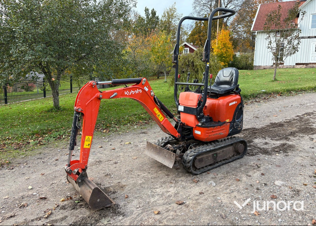 Minigrävare - Kubota K008-3 - Miniescavatore: foto 1 Minigrävare - Kubota K008-3 - Miniescavatore: foto 1