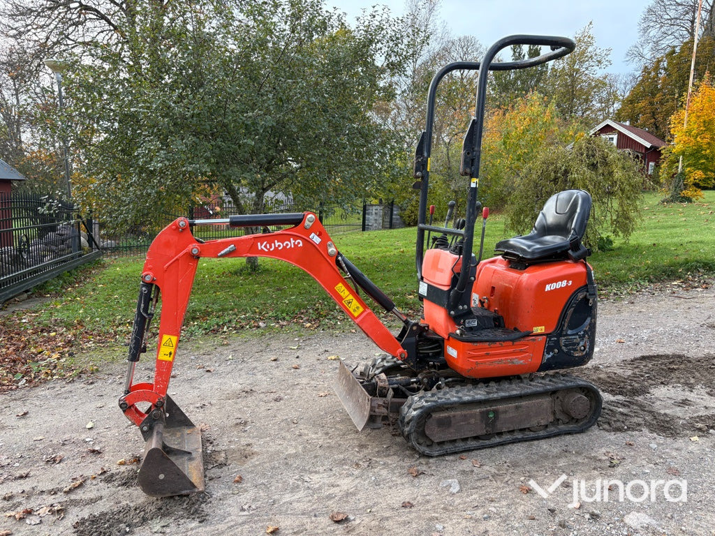 Minigrävare - Kubota K008-3 - Miniescavatore: foto 2 Minigrävare - Kubota K008-3 - Miniescavatore: foto 2