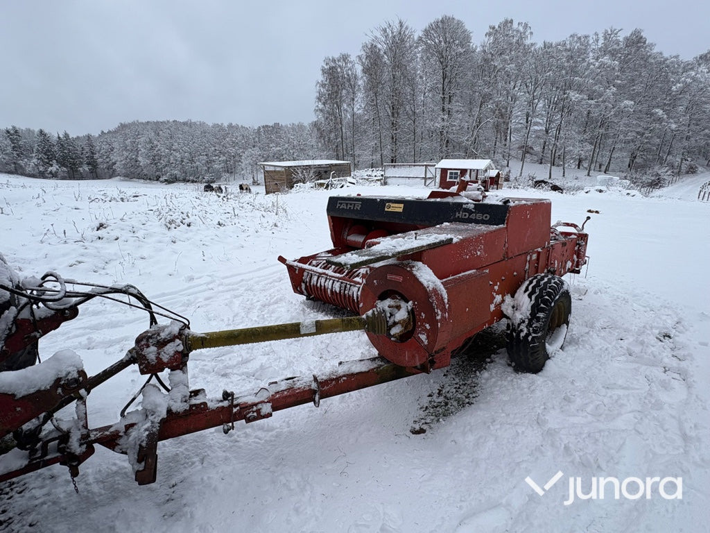 Småbalspress - Fahr HD460 - Pressa quadra: foto 5 Småbalspress - Fahr HD460 - Pressa quadra: foto 5