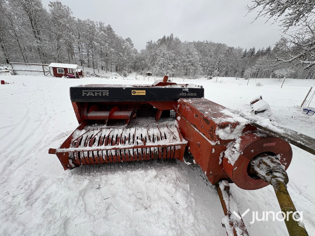 Småbalspress - Fahr HD460 - Pressa quadra: foto 4 Småbalspress - Fahr HD460 - Pressa quadra: foto 4