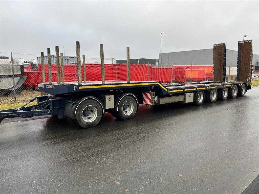 HRD 7 akslet - 84 ton blokvogn med ramper - Rimorchio pianale ribassato: foto 3 HRD 7 akslet - 84 ton blokvogn med ramper - Rimorchio pianale ribassato: foto 3