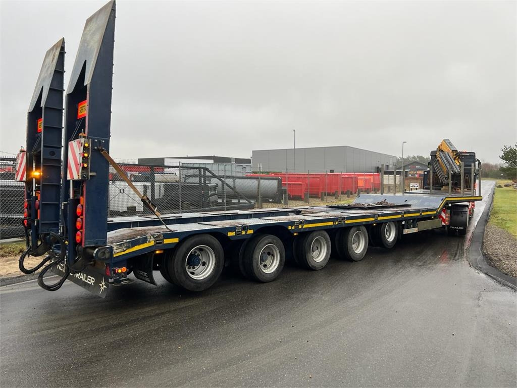 HRD 7 akslet - 84 ton blokvogn med ramper - Rimorchio pianale ribassato: foto 2 HRD 7 akslet - 84 ton blokvogn med ramper - Rimorchio pianale ribassato: foto 2