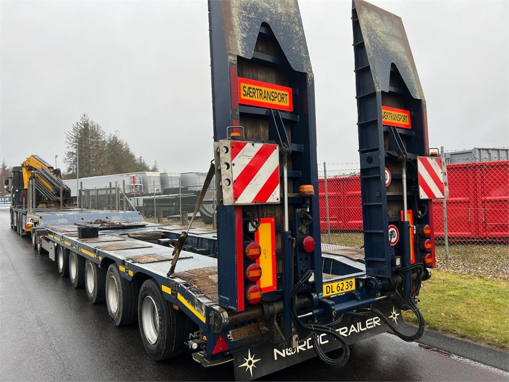 HRD 7 akslet - 84 ton blokvogn med ramper - Rimorchio pianale ribassato: foto 4 HRD 7 akslet - 84 ton blokvogn med ramper - Rimorchio pianale ribassato: foto 4