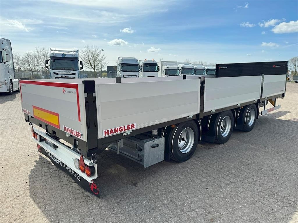 Hangler 3-aks kærre alu-sider + alu-ramper - Rimorchio pianale/ Cassonato: foto 4 Hangler 3-aks kærre alu-sider + alu-ramper - Rimorchio pianale/ Cassonato: foto 4