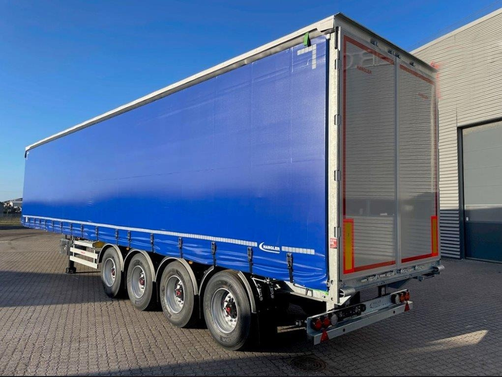 Hangler 4-aks Gardintrailer skydegardin DEMO - Semirimorchio centinato: foto 2 Hangler 4-aks Gardintrailer skydegardin DEMO - Semirimorchio centinato: foto 2