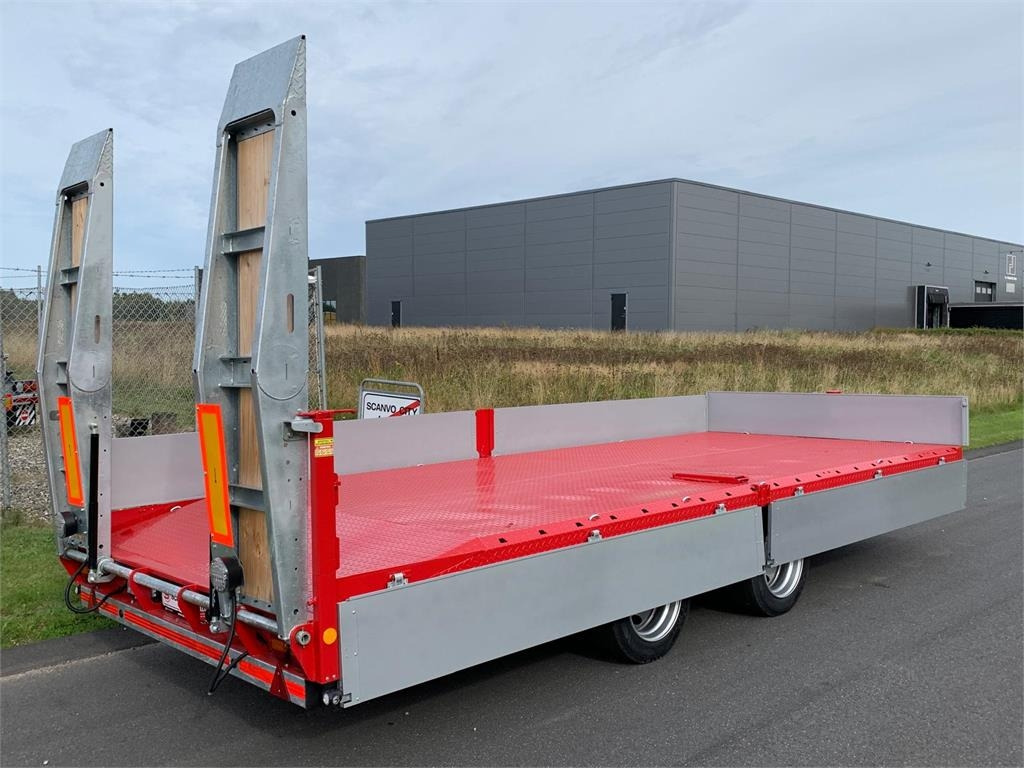 Hangler TPS-H 140 2 akslet kærre med ramper - Rimorchio pianale ribassato: foto 4 Hangler TPS-H 140 2 akslet kærre med ramper - Rimorchio pianale ribassato: foto 4