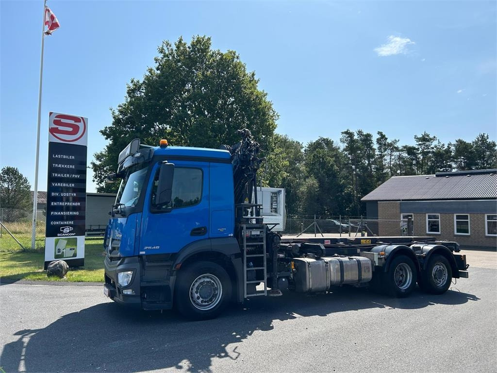 Mercedes-Benz Antos 2546 - Hiab 192 E kran  - Autocarro multibenna: foto 1 Mercedes-Benz Antos 2546 - Hiab 192 E kran  - Autocarro multibenna: foto 1