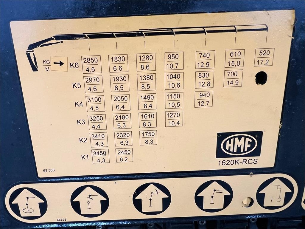 Volvo FL 280 - HMF 1620K6 - Camion con gru: foto 4 Volvo FL 280 - HMF 1620K6 - Camion con gru: foto 4