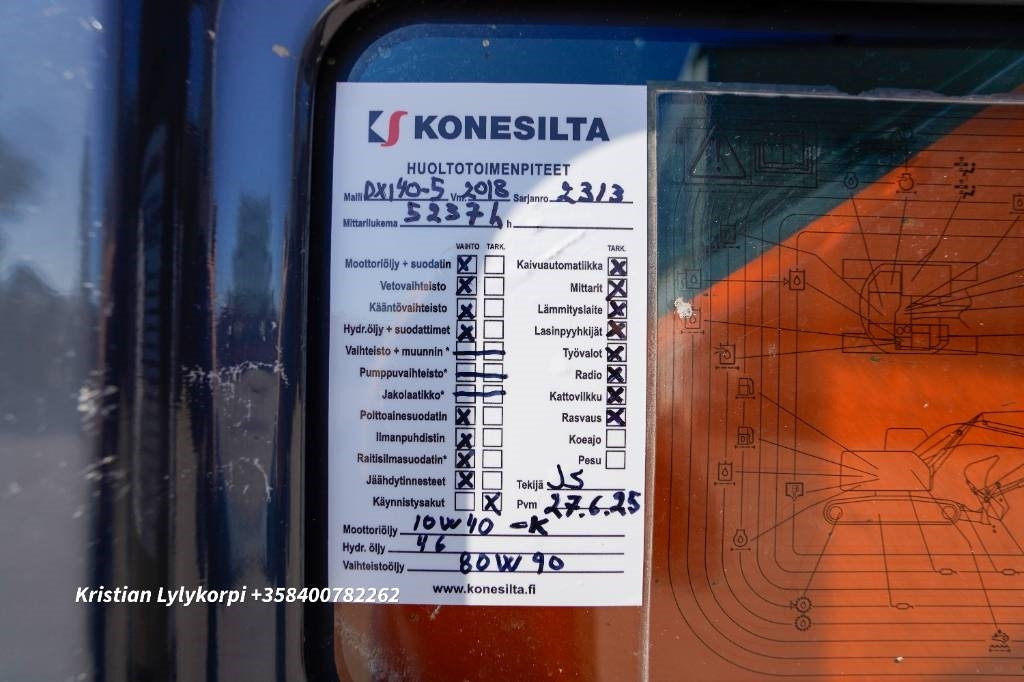 Escavatore cingolato Doosan DX140LCR-5: foto 21