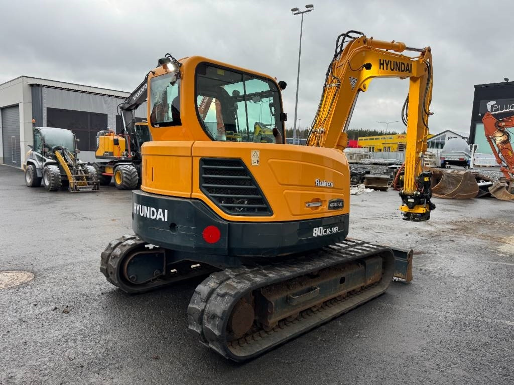 Hyundai R80CR-9A PYÖRITTÄJÄLLÄ - Miniescavatore: foto 5 Hyundai R80CR-9A PYÖRITTÄJÄLLÄ - Miniescavatore: foto 5