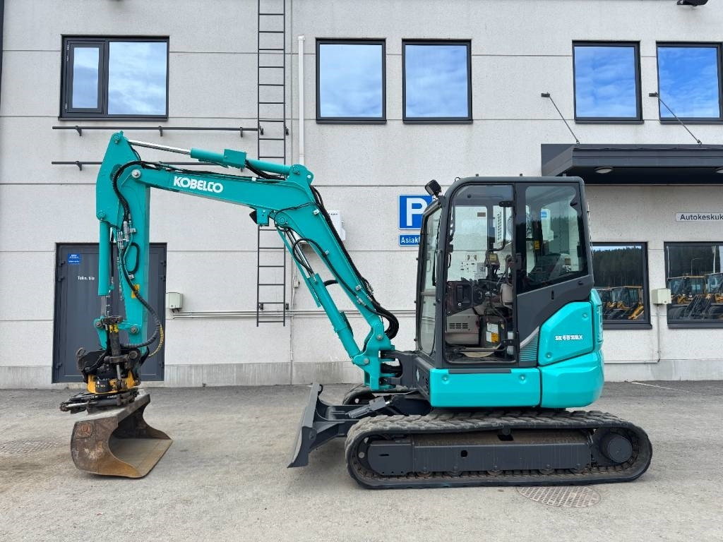 Kobelco SK45SRX-6 Pyörittäjä pihdeillä - Miniescavatore: foto 1 Kobelco SK45SRX-6 Pyörittäjä pihdeillä - Miniescavatore: foto 1