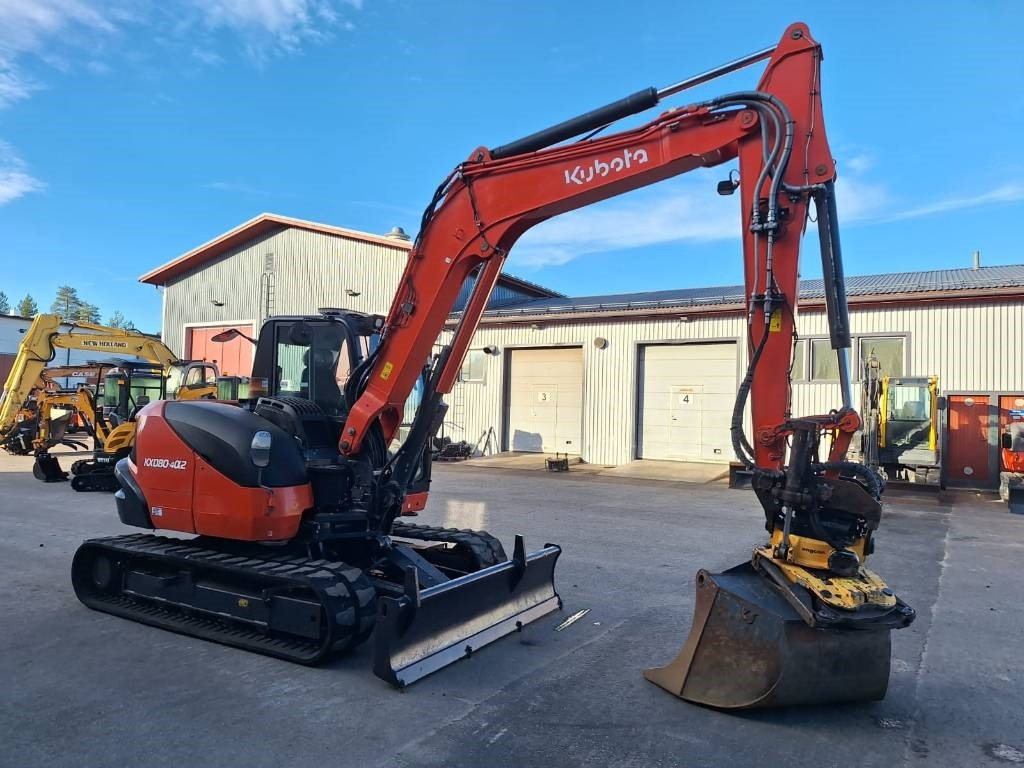 Kubota KX080-4a2 PYÖRITTÄJÄLLÄ  - Miniescavatore: foto 4 Kubota KX080-4a2 PYÖRITTÄJÄLLÄ  - Miniescavatore: foto 4