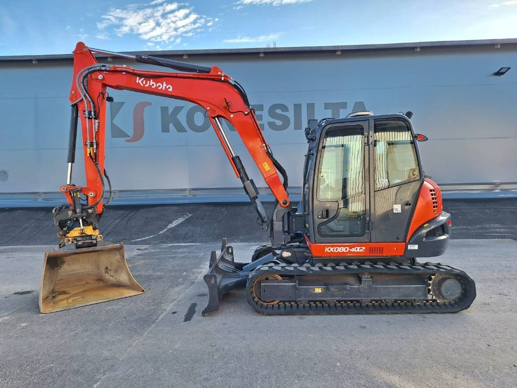 Kubota KX080-4a2 PYÖRITTÄJÄLLÄ  - Miniescavatore: foto 1 Kubota KX080-4a2 PYÖRITTÄJÄLLÄ  - Miniescavatore: foto 1