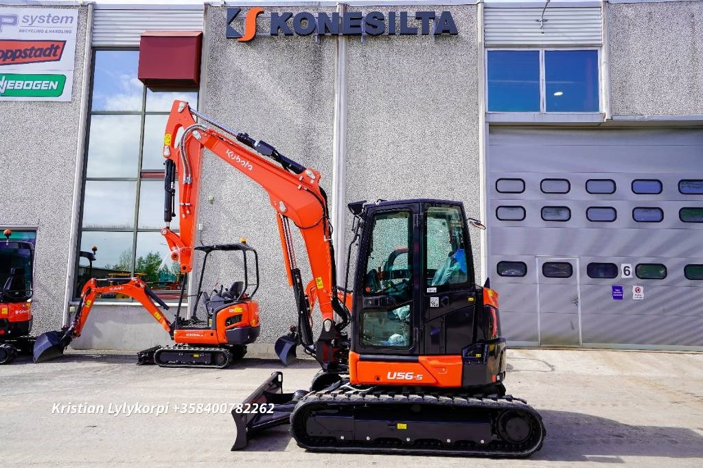 Kubota U56-5 UUSI AJAMATON - Miniescavatore: foto 1 Kubota U56-5 UUSI AJAMATON - Miniescavatore: foto 1