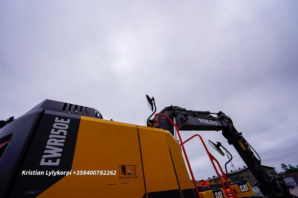 Escavatore gommato Volvo EWR150E PYÖRÄOHJAUS: foto 14