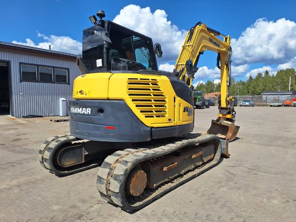 Yanmar SV100-2A PYÖRITTÄJÄLLÄ - Miniescavatore: foto 4 Yanmar SV100-2A PYÖRITTÄJÄLLÄ - Miniescavatore: foto 4