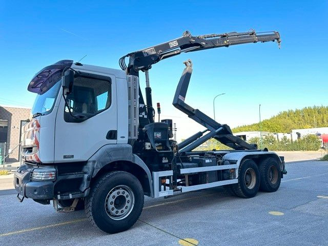 Renault Kerax 420dCi. 6X4. Hiab 144. Klima. - Camion con gru: foto 1 Renault Kerax 420dCi. 6X4. Hiab 144. Klima. - Camion con gru: foto 1