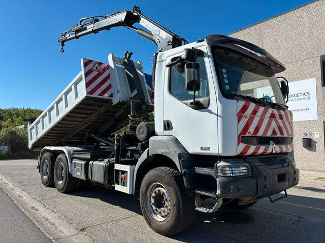 Renault Kerax 420dCi. 6X4. Hiab 144. Klima. - Autocarro scarrabile, Camion con gru: foto 1 Renault Kerax 420dCi. 6X4. Hiab 144. Klima. - Autocarro scarrabile, Camion con gru: foto 1