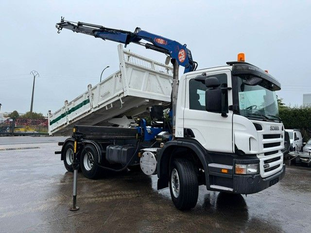 Scania PRT 380. 6x4. Kipper + Kran PM 16 Funk. Klima. - Autocarro ribaltabile, Camion con gru: foto 3 Scania PRT 380. 6x4. Kipper + Kran PM 16 Funk. Klima. - Autocarro ribaltabile, Camion con gru: foto 3