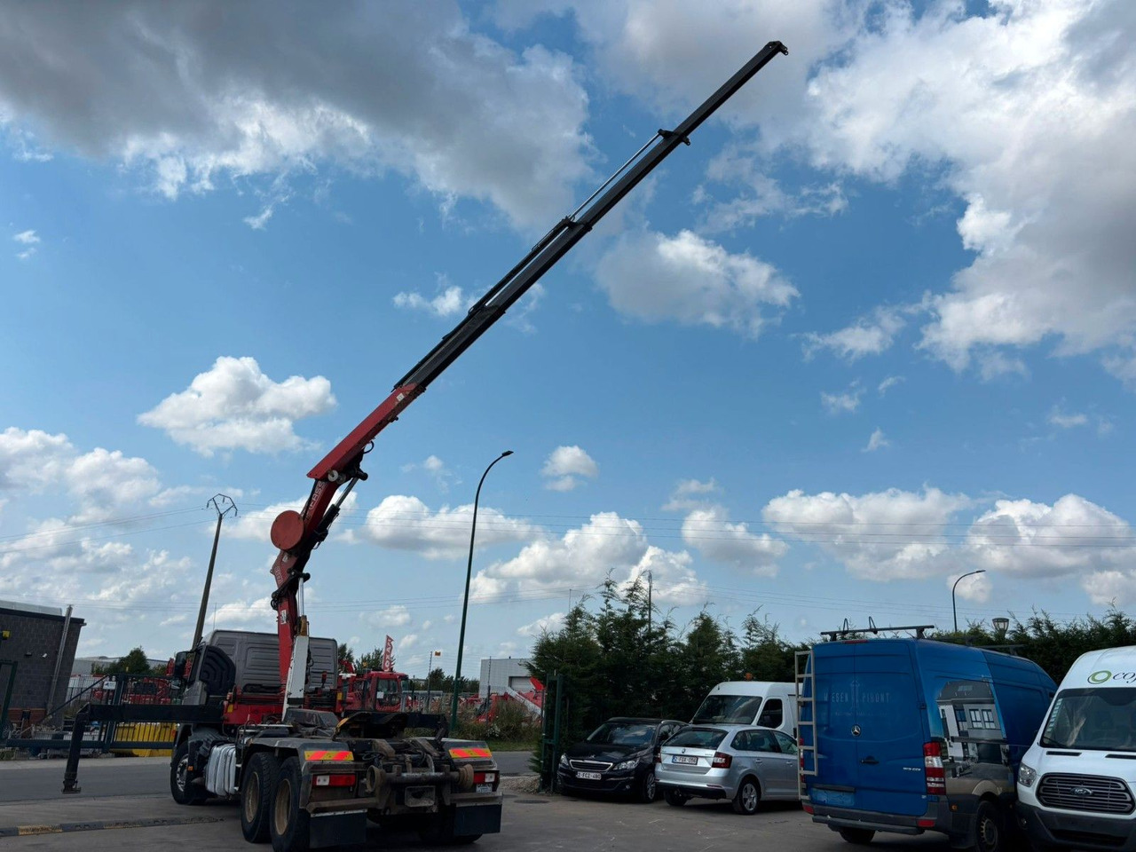 Volvo 6x4. Fassi F195A. Abroll. Funk. Tempomat. - Autocarro scarrabile, Camion con gru: foto 3 Volvo 6x4. Fassi F195A. Abroll. Funk. Tempomat. - Autocarro scarrabile, Camion con gru: foto 3