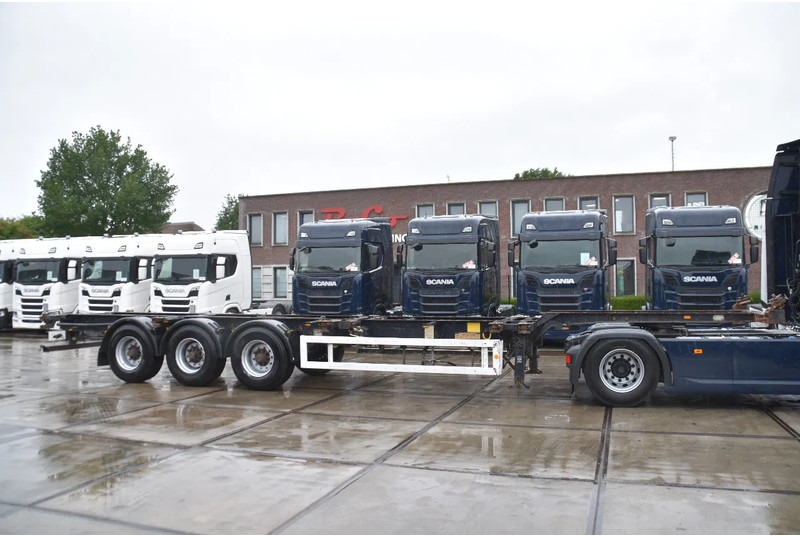 Krone SDC 27 - BPW AXLES - DRUM BRAKES - - Semirimorchio portacontainer/ Caisse interchangeable: foto 1 Krone SDC 27 - BPW AXLES - DRUM BRAKES - - Semirimorchio portacontainer/ Caisse interchangeable: foto 1