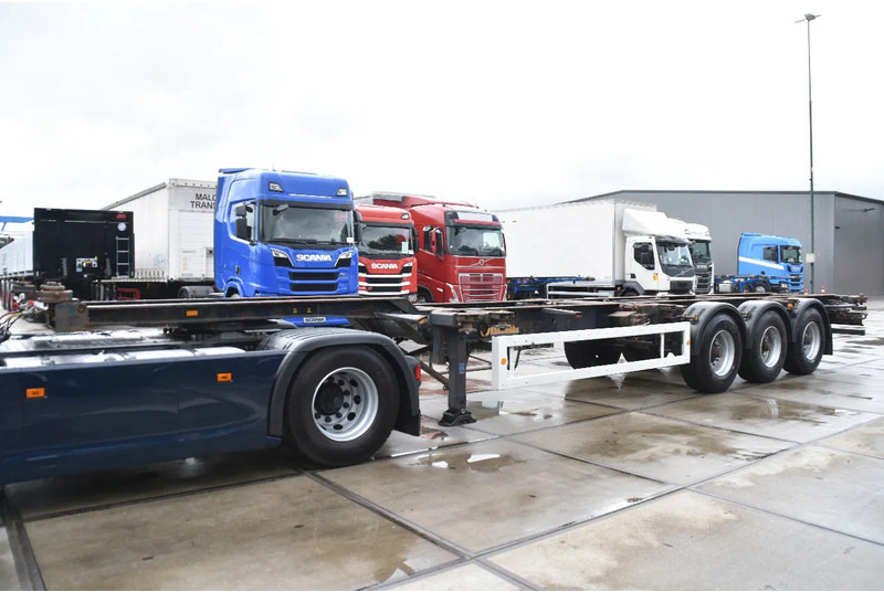 Krone SDC 27 - BPW AXLES - DRUM BRAKES - - Semirimorchio portacontainer/ Caisse interchangeable: foto 4 Krone SDC 27 - BPW AXLES - DRUM BRAKES - - Semirimorchio portacontainer/ Caisse interchangeable: foto 4