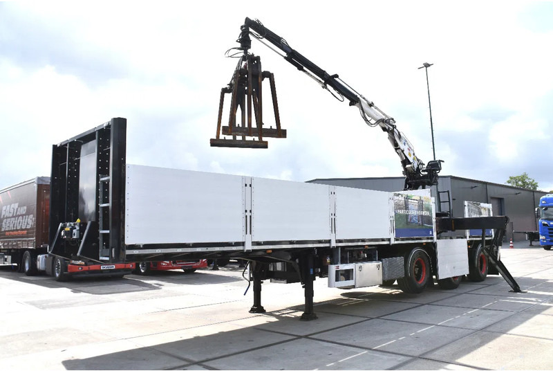 Pacton TPD.348 + KENNIS R 16 (3x) - LIFT AS - 2 x STUURAS - HYDRAULISCHE STEUNPOTEN - SAF ASSEN - SCHIJFREMMEN - NETTE STAAT - - Semirimorchio cassonato/ Pianale: foto 4 Pacton TPD.348 + KENNIS R 16 (3x) - LIFT AS - 2 x STUURAS - HYDRAULISCHE STEUNPOTEN - SAF ASSEN - SCHIJFREMMEN - NETTE STAAT - - Semirimorchio cassonato/ Pianale: foto 4