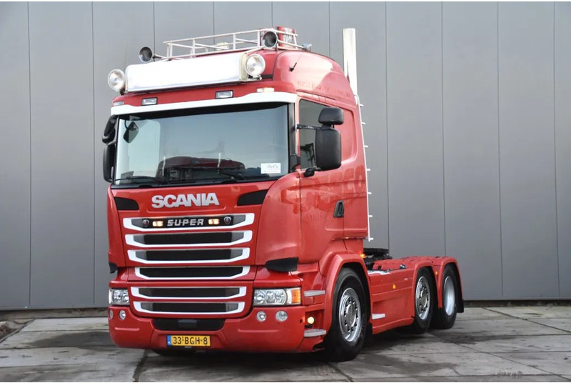 Scania R450 HL 6x2/4 - SCR ONLY - EURO 6 - 955 TKM - AIRCO - CAB HEATER - 2 x FUEL TANKS - SPECIAL EXHAUST PIPES - - Trattore stradale: foto 2 Scania R450 HL 6x2/4 - SCR ONLY - EURO 6 - 955 TKM - AIRCO - CAB HEATER - 2 x FUEL TANKS - SPECIAL EXHAUST PIPES - - Trattore stradale: foto 2