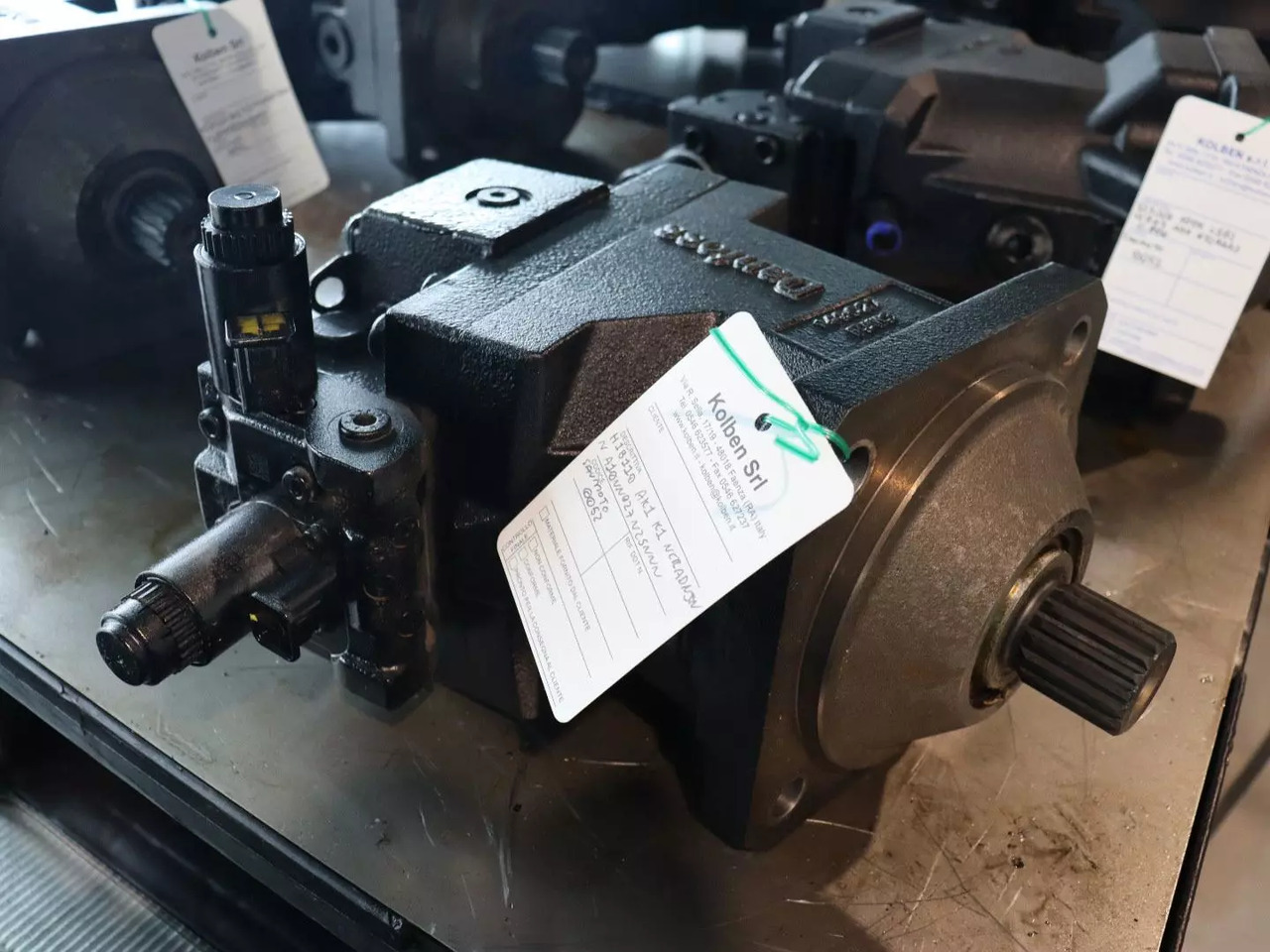DANFOSS / SAUER H1B110-AK1-K1-NCRADNJNNA10NN027N25NNN - Motore idraulico per Macchina da cantiere: foto 1 DANFOSS / SAUER H1B110-AK1-K1-NCRADNJNNA10NN027N25NNN - Motore idraulico per Macchina da cantiere: foto 1