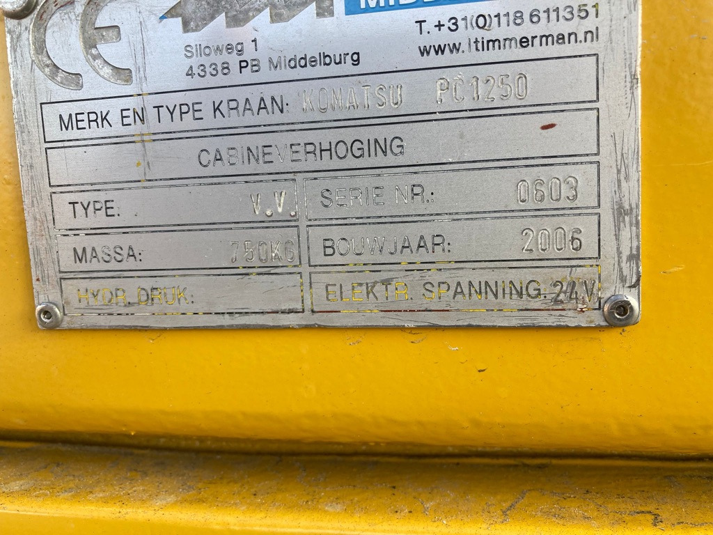Escavatore cingolato KOMATSU PC1250-7: foto 19