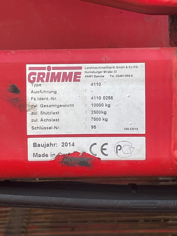 Grimme SE 260 NB - Macchina da raccolta: foto 2 Grimme SE 260 NB - Macchina da raccolta: foto 2
