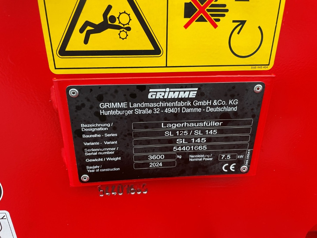 Grimme SL 145 - Rental - Stoccaggio attrezzatura: foto 2 Grimme SL 145 - Rental - Stoccaggio attrezzatura: foto 2