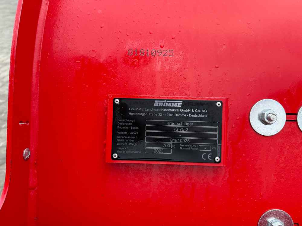 Grimme KS 75-2 - Macchina da raccolta: foto 2 Grimme KS 75-2 - Macchina da raccolta: foto 2